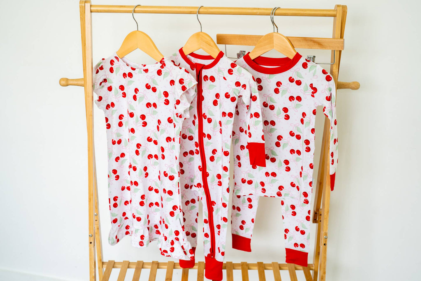 Cherry Coquette Zippy Pajama 🍒🎀
