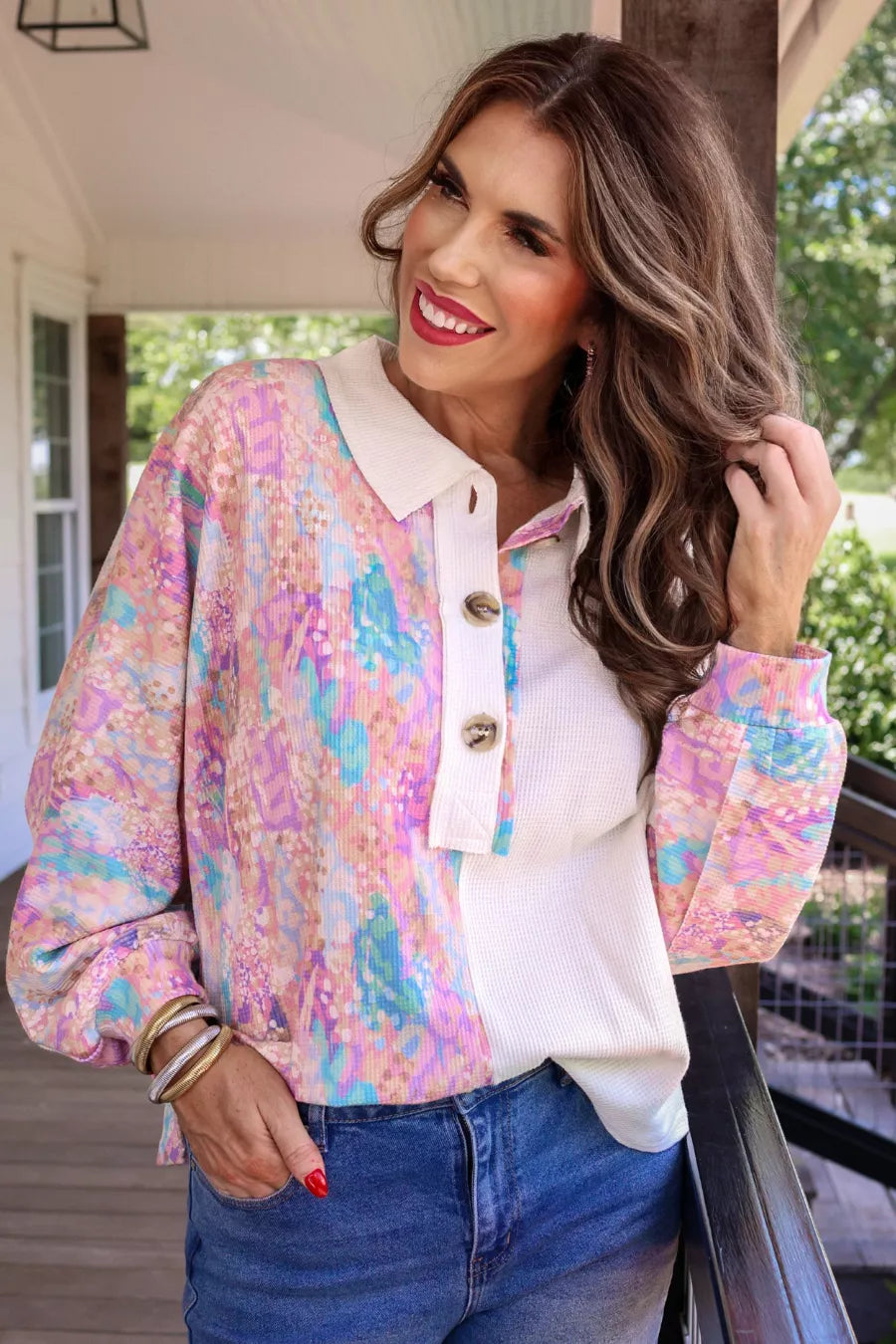 Two Toned Top