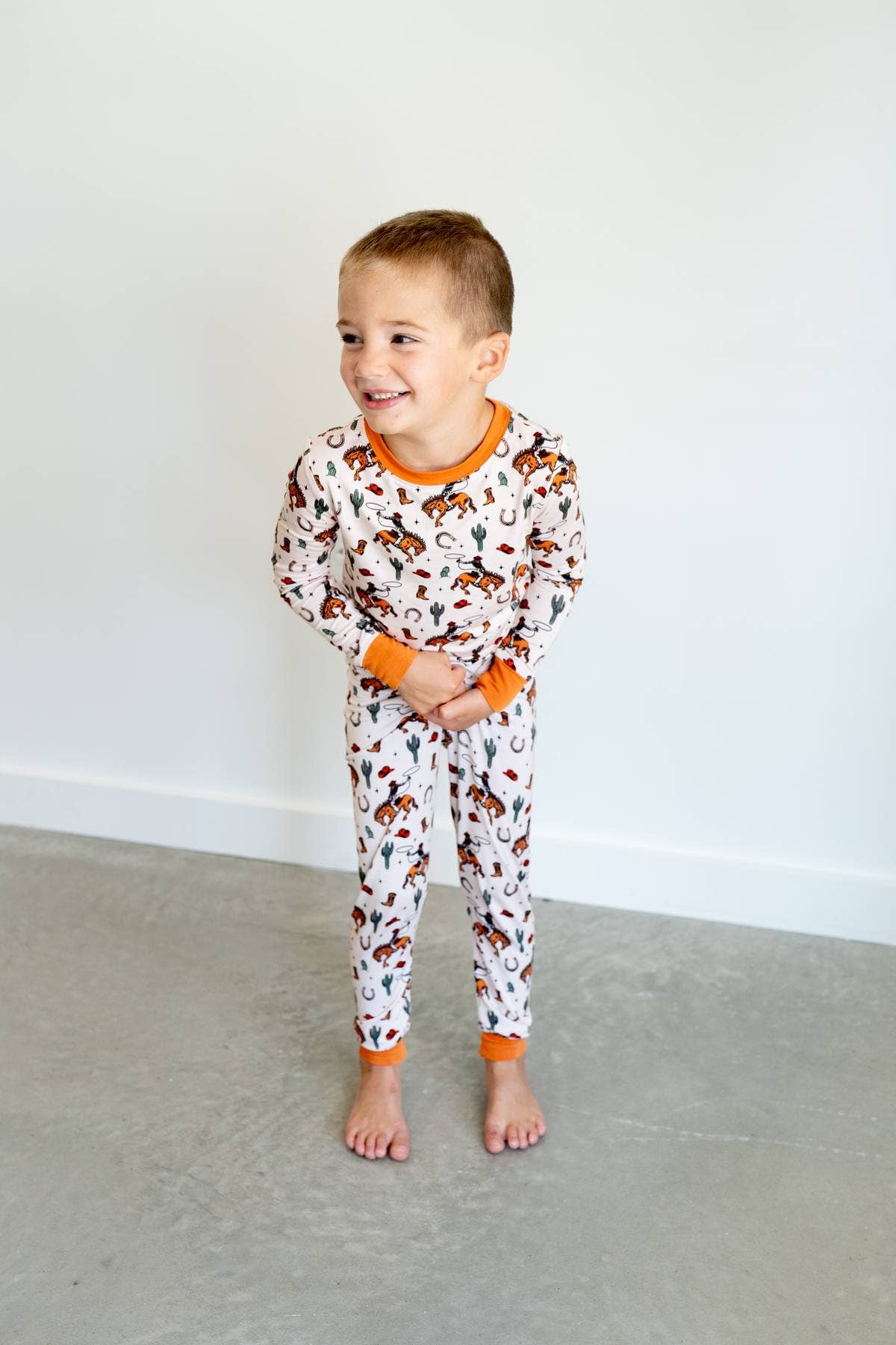 Wild West Rodeo Bamboo Pajamas 🤠🐎🌵