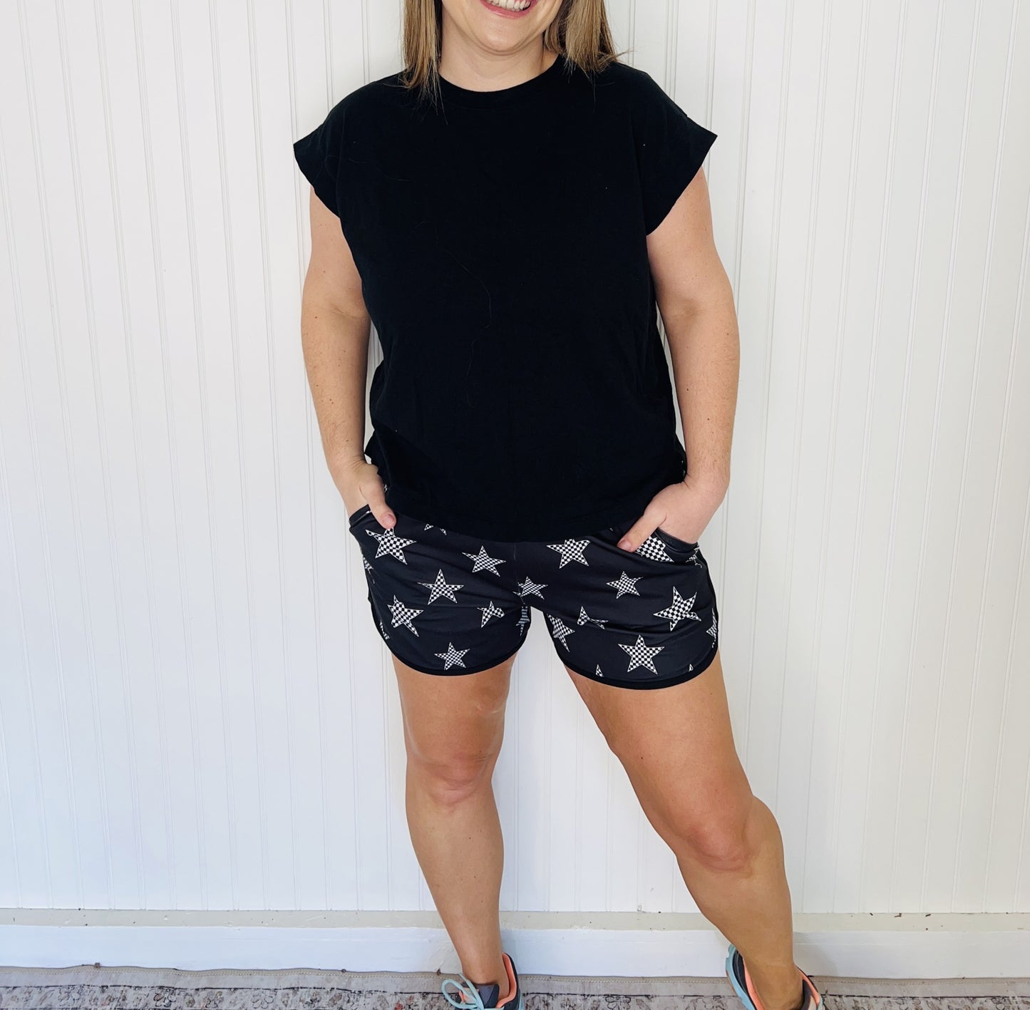 Rockstar Checkered Shorts