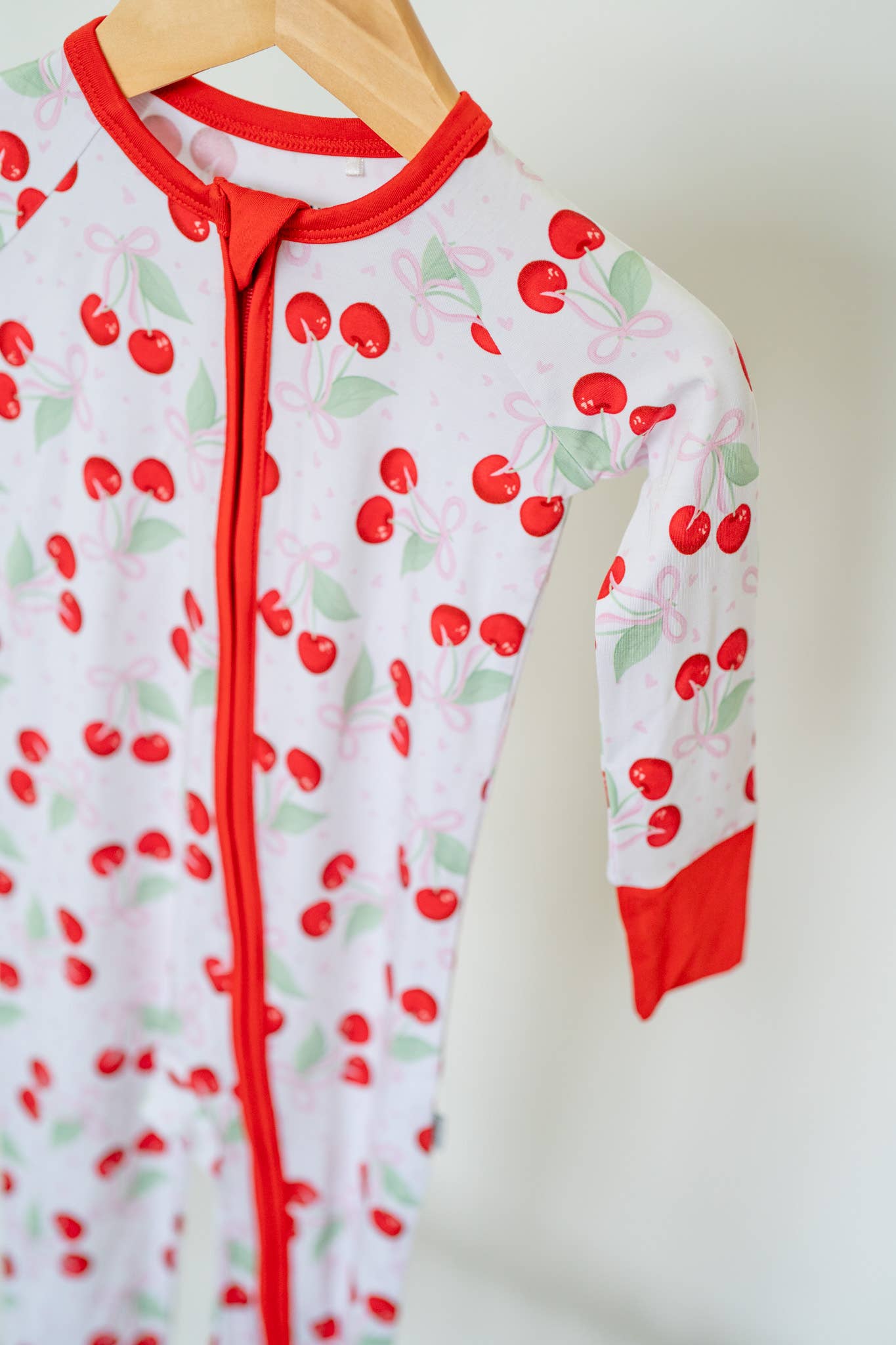 Cherry Coquette Zippy Pajama 🍒🎀