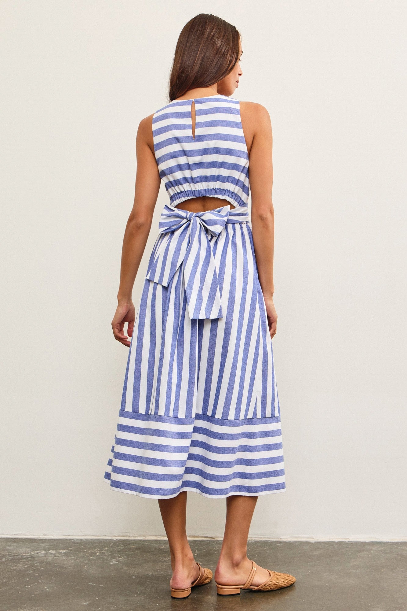 Blue Stripe Dress