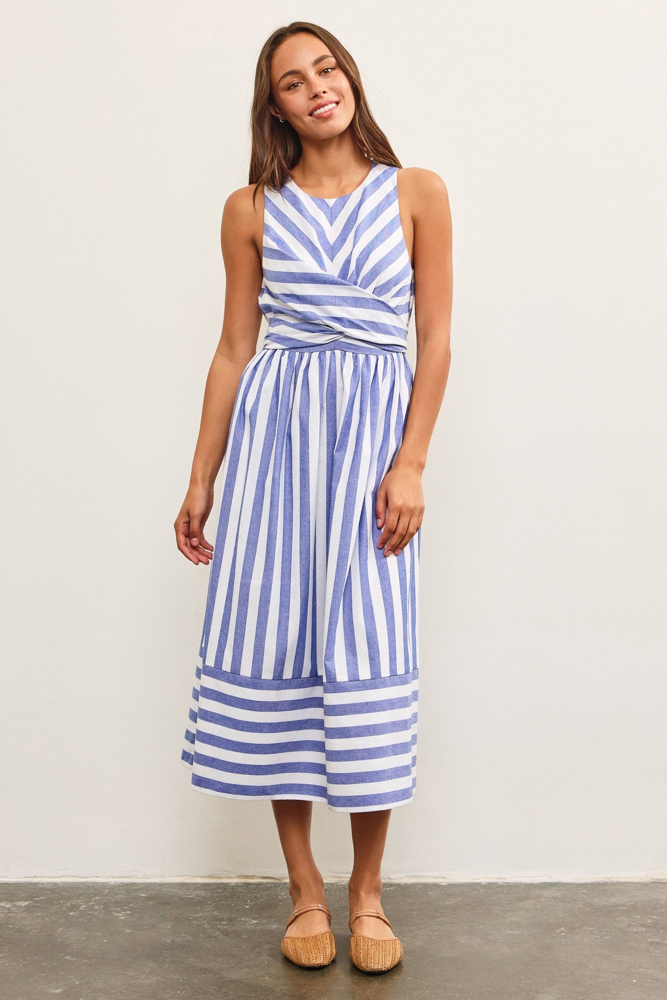 Blue Stripe Dress