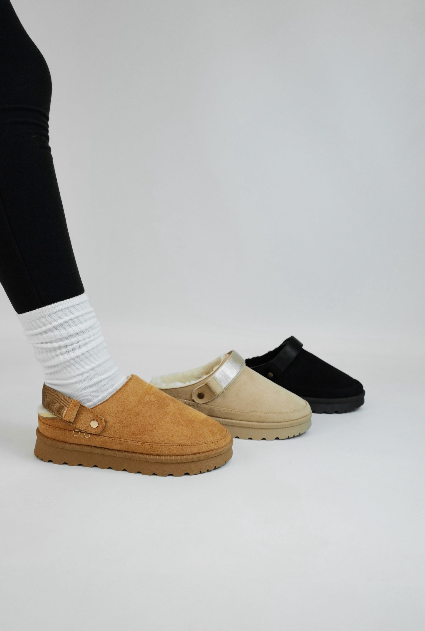 Slingback Slipper- Tan