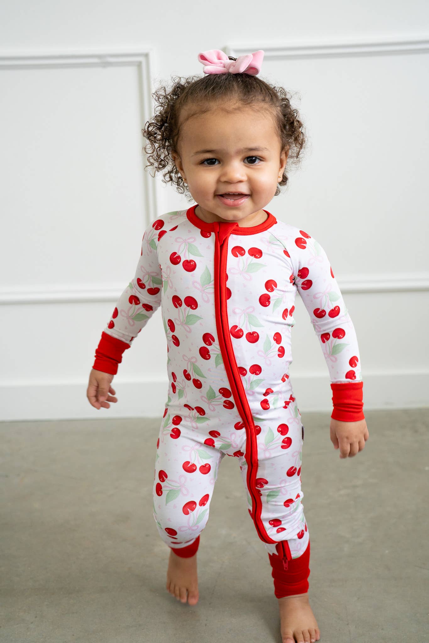 Cherry Coquette Zippy Pajama 🍒🎀