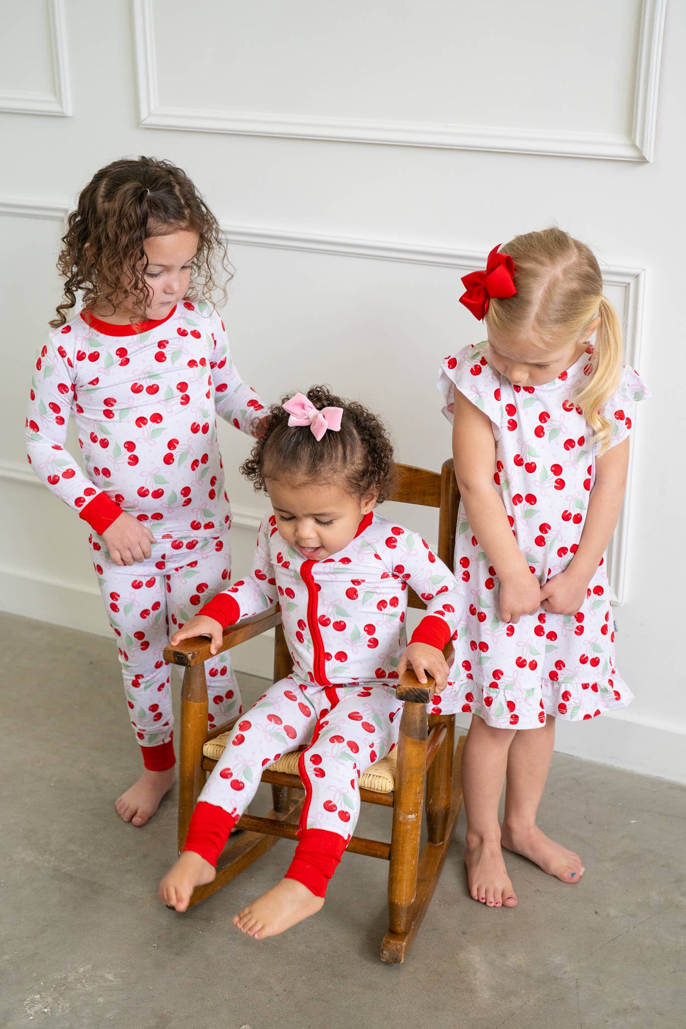 Cherry Coquette Zippy Pajama 🍒🎀