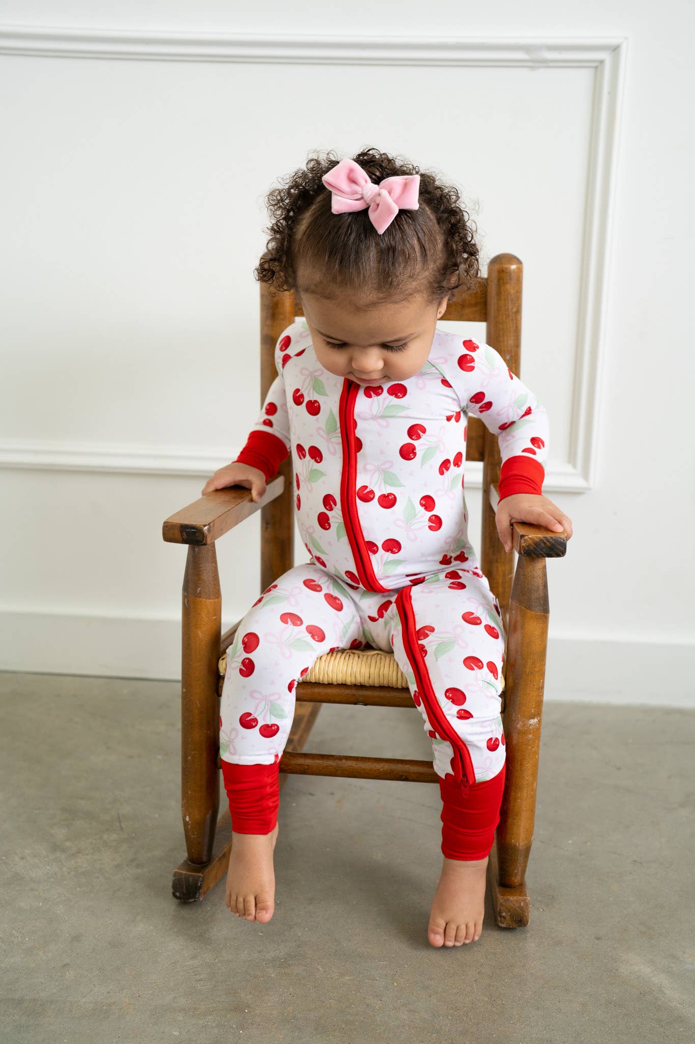 Cherry Coquette Zippy Pajama 🍒🎀