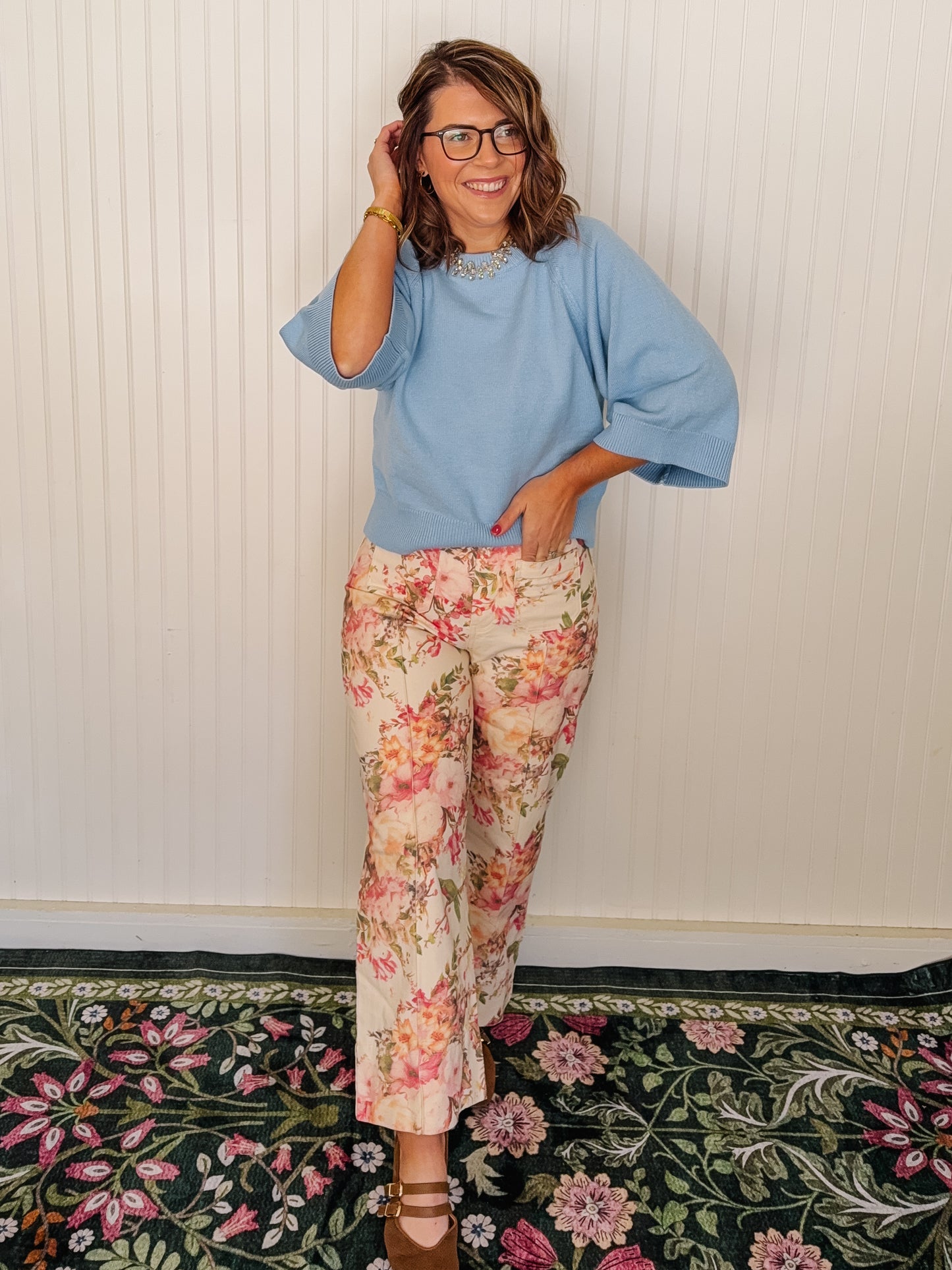 Floral Pants