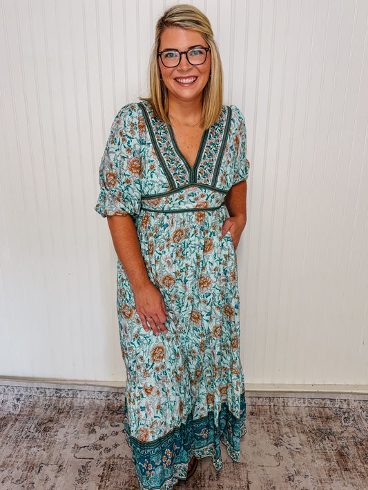 Blue Maxi Dress