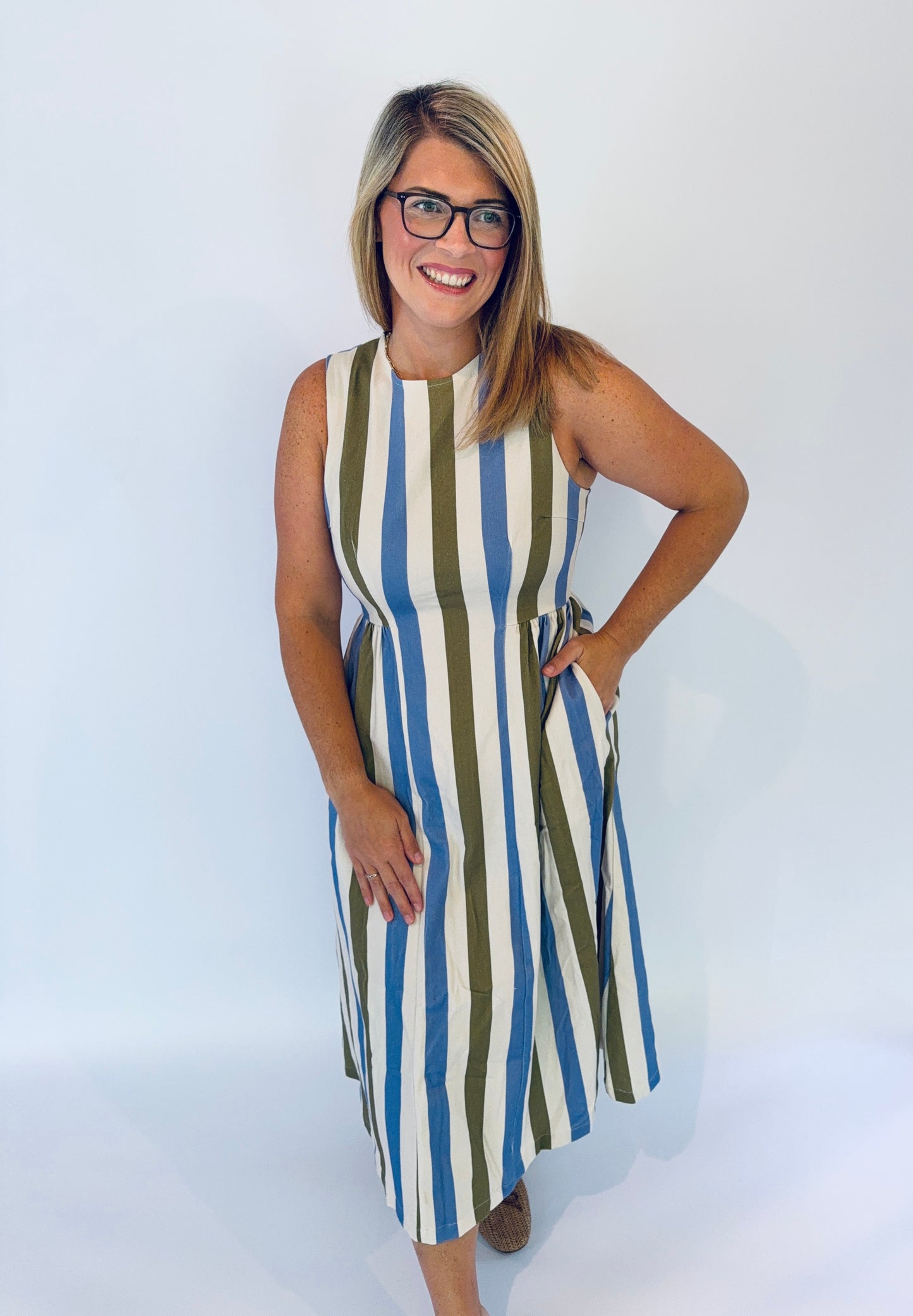 Olive Midi Dress