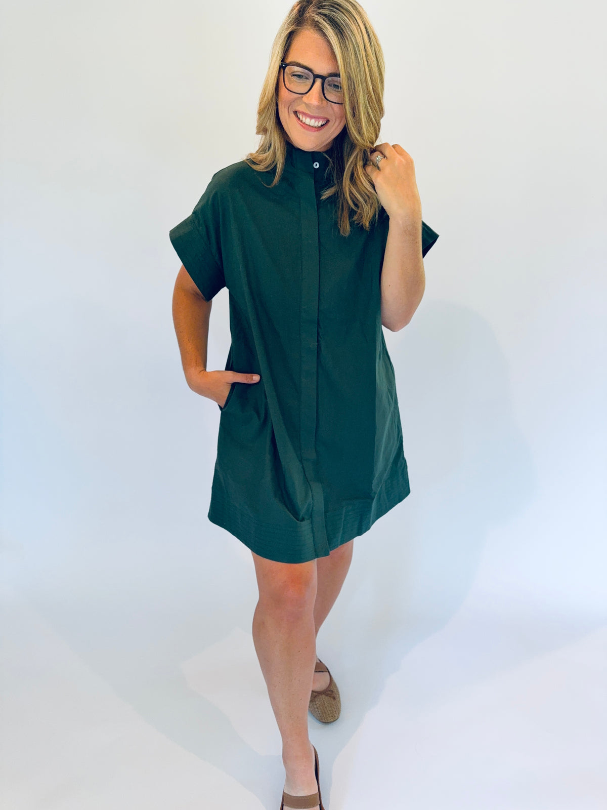 Forest Green Dress