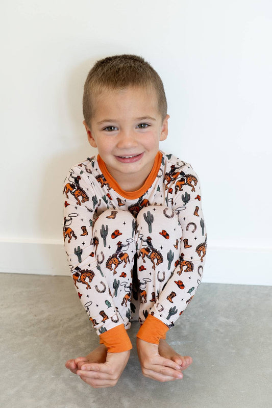 Wild West Rodeo Bamboo Pajamas 🤠🐎🌵