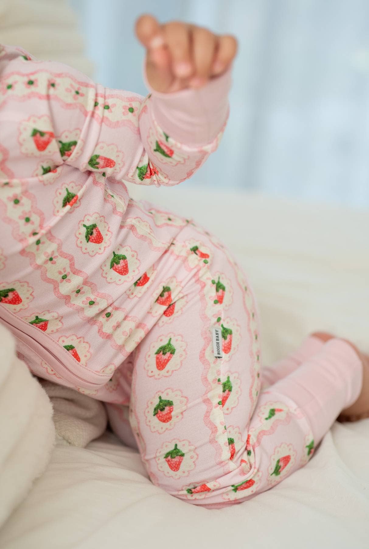 Strawberry Stripe Zippy Pajama 🍓