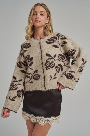 Floral Sweater