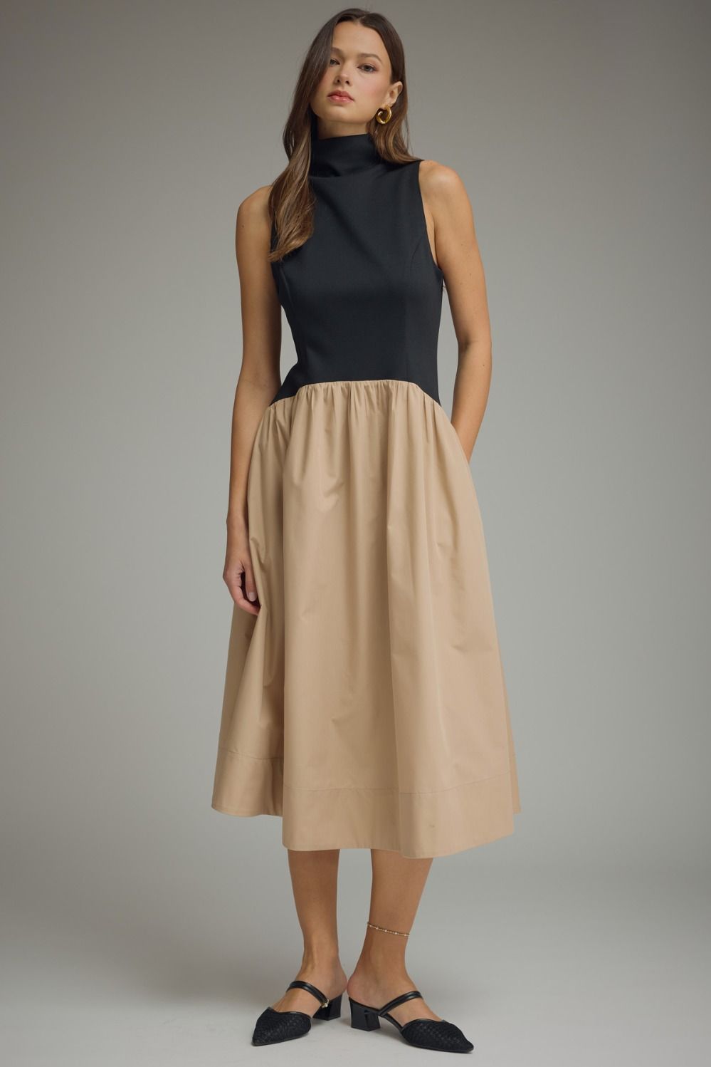 Sleeveless Midi Dress