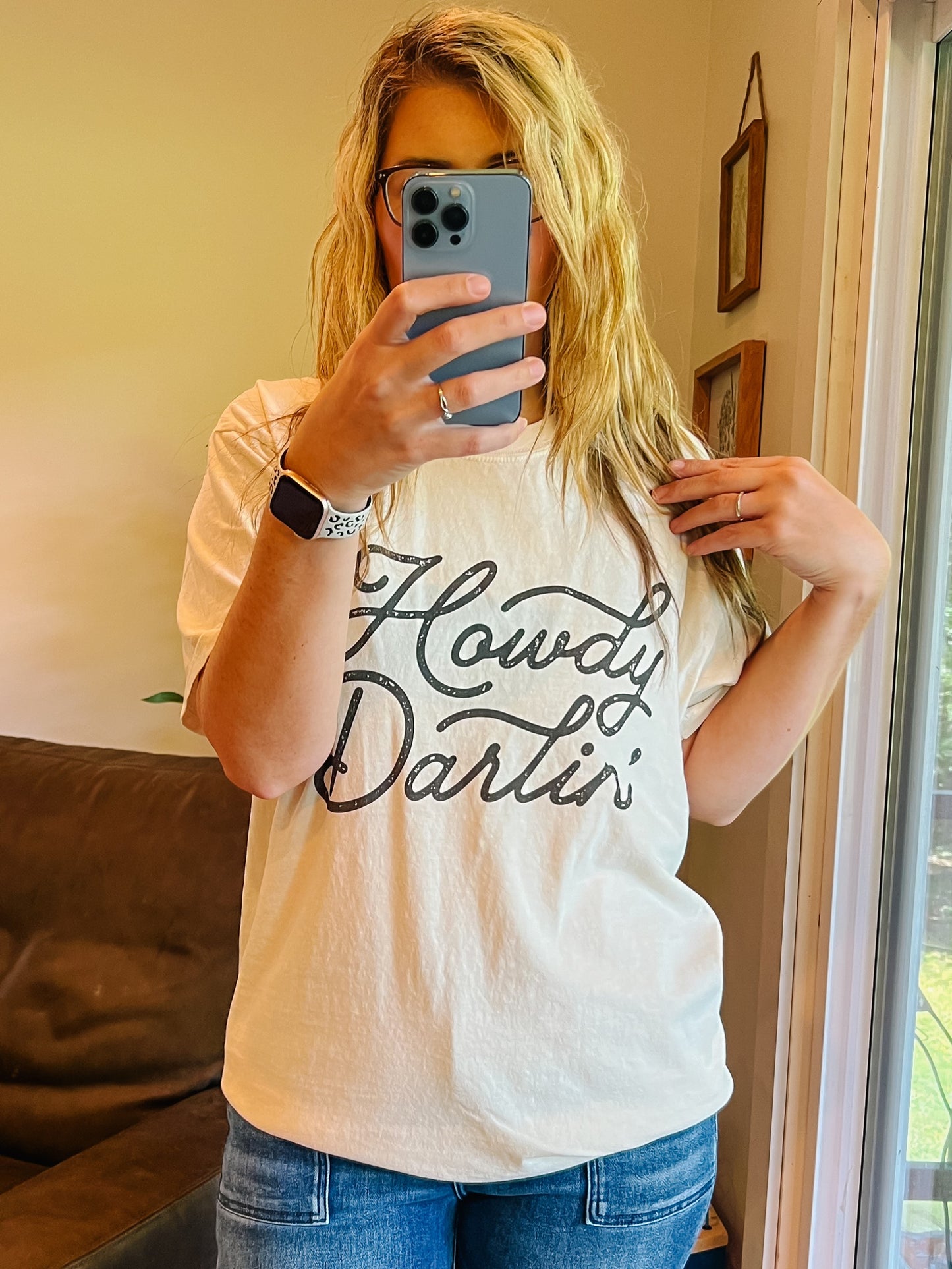 Howdy Darlin' Comfort Colors Tee