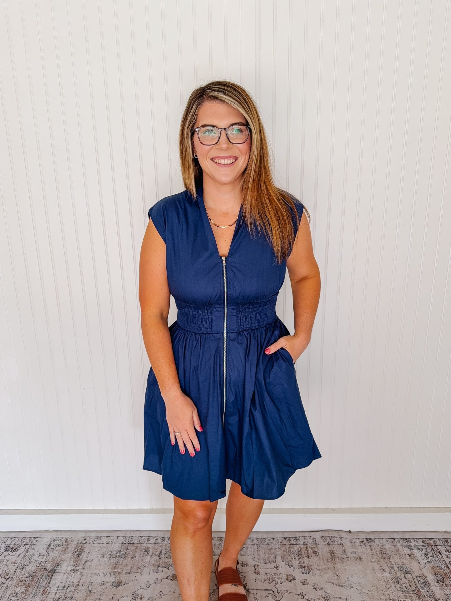 Navy Dress