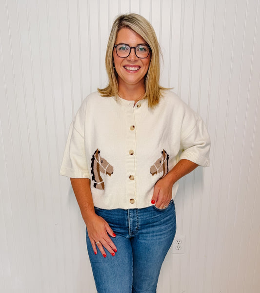 Cream Sweater